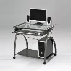 Writing Desk Pewter - Acme Furniture