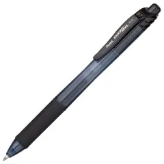 EnerGel RollerGel Retractable Gel-Ink Pens Med Point Bk BL107BPS5A