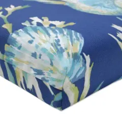 Daytrip Pacific Outdoor Bench Cushion Blue - Pillow Perfect