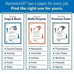 Hammermill Fore 11" x 17" Multipurpose Paper 24 lbs 96 Brightness 2638665