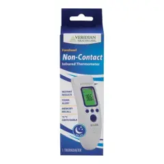 Veridian Non-Contact Thermometer LCD Display 09-183 1 Each