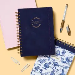 Twin Wire 6"x8" Future Dusk Leatherette Journal - up&up&trade;