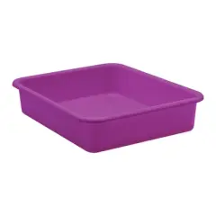 Teacher Created Resources&reg; Purple Large Plastic Letter Tray, Pack of 6