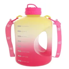 THE GYM KEG 128Oz Water Bottle with Straw Lid - Pink
