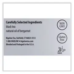 Bigelow Earl Grey Black Tea 28/Box