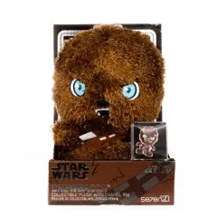 Seven20 Star Wars Chewbacca Stylized 7 Inch Plush With Enamel Pin