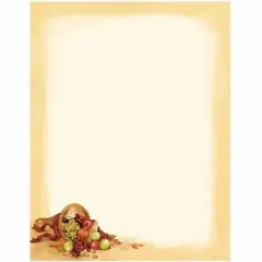 Great Papers CORNUCOPIA 80 Count Letterhead