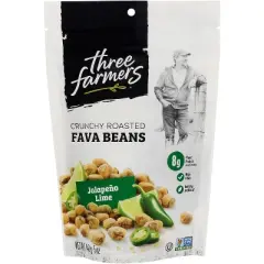 Three Farmers Food Inc Beans Roasted Jalape&ntilde;o Lime - Case of 6 - 5 oz