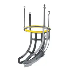 SKLZ Basketball Kick Out - Gray/Yellow