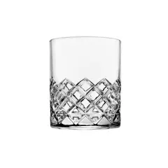Godinger Silver (Set of 4) 10 fl oz Hatch Double Old Fashion Glasses