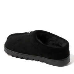 Dearfoams Women's Doreen Genuine Suede Clog House Shoe Slipper