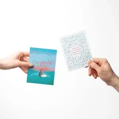 Wedding Greeting Card Pack (3ct) "Grow and Flourish, Heart, Congrats Couple" by Ramus & Co