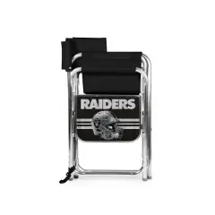 NFL Las Vegas Raiders Portable Camp Chair with Table