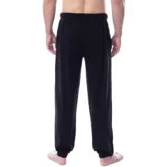 Scooby-Doo Mens' Scooby Shaggy Zoinks! Sleep Jogger Pajama Pants Black