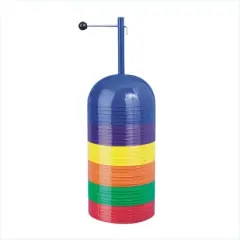 S&S Worldwide Soft Dome Cones, Rainbow, Pk36