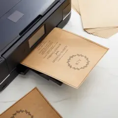 Best Paper Greetings 96 Pack Brown Kraft Paper Sheets for Wedding, Party Invitations, Drawing, DIY Projects, Letter Size, 120gsm, 8.5 x 11 In