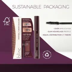 Blinc Original Tubing Mascara | Smudge Proof | Fade Proof | Great for Sensitive Eyes and Sensitive Skin (Black)