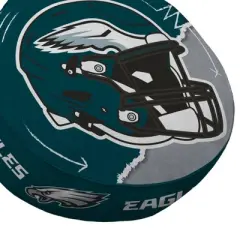 NFL Philadelphia Eagles Split Helmet Circle Plushlete Pillow