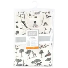 Hudson Baby Unisex Convertible Swaddle Sleep Sack, Going On Safari