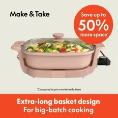 bella Make and Take Electric Skillet