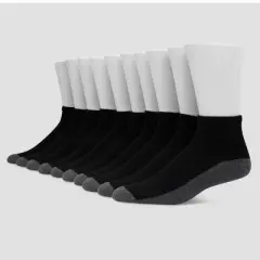 Hanes Premium Men's Cool Comfort Ankle Socks 10pk