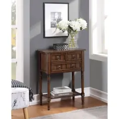 Kendra Hall Table Dark Oak - Breighton Home