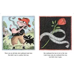 There Was an Old Lady Who Swallowed a Rose! - by  Lucille Colandro (Board Book)