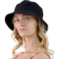 Market & Layne Bucket Hat for Men, Women, and Teens, Adult Packable Bucket Hats for Beach Sun Summer Travel