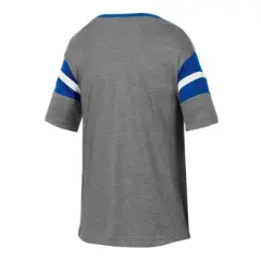 NCAA Memphis Tigers Girls' Short Sleeve Striped Shirt