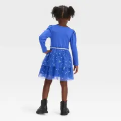 Toddler Girls' Dove Tutu Dress - Cat & Jack&trade; Blue