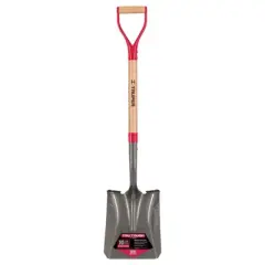 Truper Tru-Tough 41 in. Steel Square Transfer Shovel Wood Handle  - Case of 6