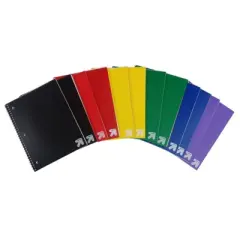 12pk 70 Sheet Wide Ruled 1 Subject Spiral Notebook Assorted Colors - up&up&trade;: Lined Paper, Perforated Pages, Tween