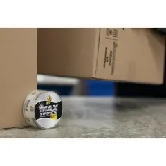 Duck Max Strength Clear Packing Tape Rolls, 1.88 Inch x 54.6 Yards Each