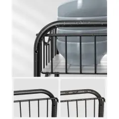 SONGMICS Pull Out,  Sliding, Stackable Under Sink Cabinet Organizer with Storage Basket Drawers, for Kitchen