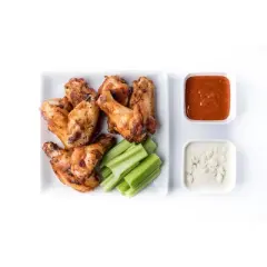 Custom Made Meals Buffalo-Style Seasoned Chicken Wings - 1.35lbs