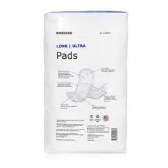 McKesson Ultra Bladder Control Pads, Heavy Absorbency