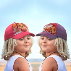 Paw Patrol Girls 2 Pack Baseball Cap, Little Girls Ages 4-7