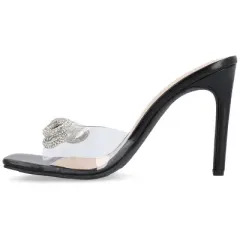 Journee Collection Womens Fenella Tru Comfort Foam High Heel Open Toe Pumps