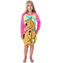 Scooby Doo Girls Tie-Dye Nightgown Pajamas