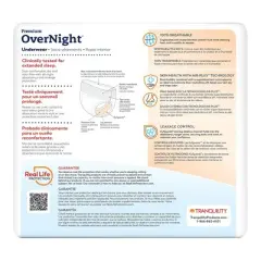 Tranquility Premium OverNight Disposable Underwear Pull On with Tear Away Seams 3X-Large, 2119, 10 Ct