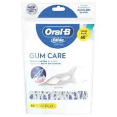 Oral-B Glide Gum Care Picks - 60ct