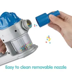 Kidoozie Tidy Vaccuum Duo, 2-in-1 Stick and Handheld toy Vacuum Cleaner for Pretend Play; Children ages 3+