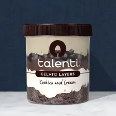 Talenti Gelato Layers Cookies & Cream - 10.7oz