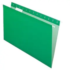 Pendaflex Reinforced Hanging Folders 1/5 Tab Legal Bright Green 25/Box 415315BGR