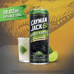Cayman Jacked Margarita Flavored Beverage - 19.2 fl oz Can