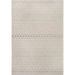 JONATHAN Y Ormond High-Low Modern Trellis Geometric Moroccan Indoor/Outdoor Area Rug 