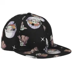 Star Wars Grogu All Over Print Snapback Hat