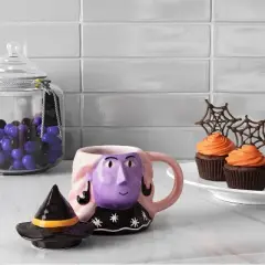 8 fl oz Figural Witch Mug with Lid - Hyde and EEK! Boutique&trade;