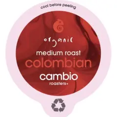 Cambio Roasters Special Colombian Medium Roast Recyclable Coffee Pods - 22ct