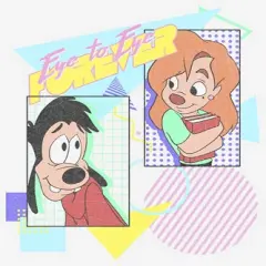 Women's A Goofy Movie Max and Roxanne Eye to Eye Forever T-Shirt